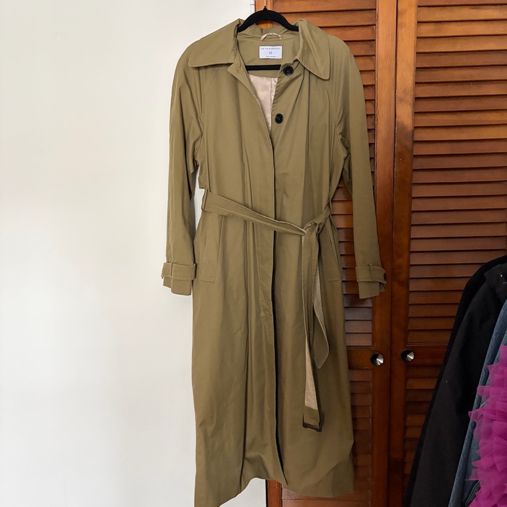 Primark Khaki Belted Trench Coat